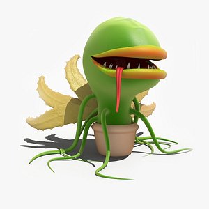 monster plant 3d max