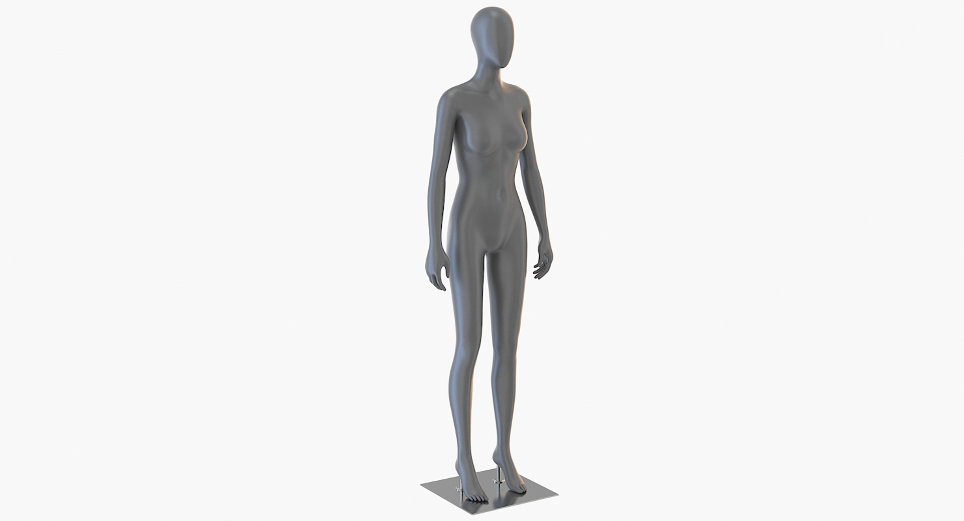 Female Mannequin Neutral Pose Model - TurboSquid 1419469