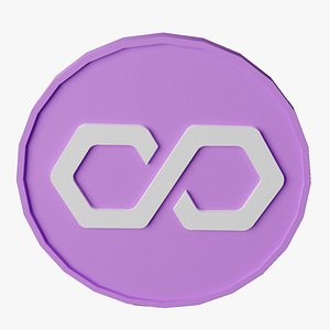 Polygon Coin 3D model