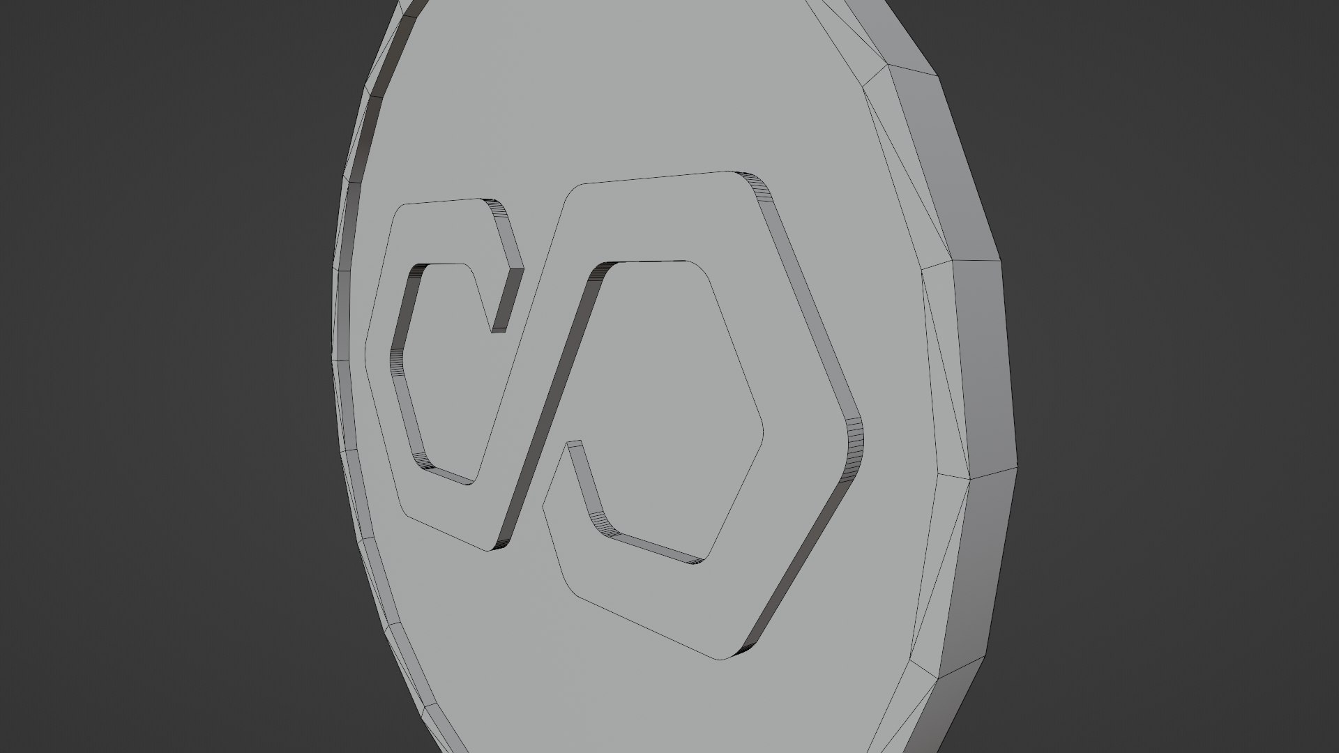 Polygon Coin 3D model - TurboSquid 1932135
