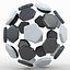 Soccerball split C negative