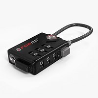 Forge TSA Approved Luggage Lock Black