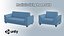 Pacote de Mobiliário Low Poly Pronto para Jogos UNITY BLEND MAX MA
