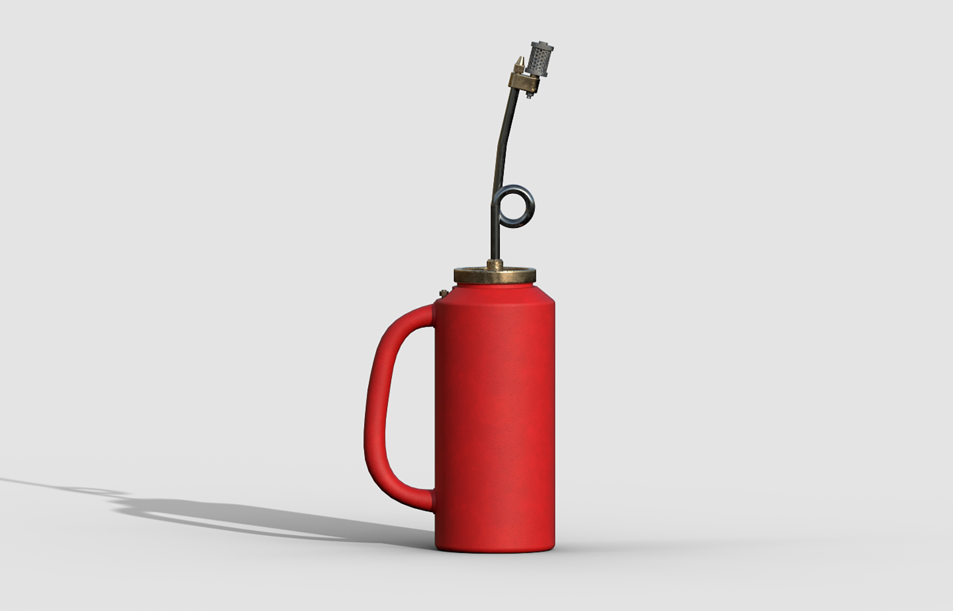 Drip torch model TurboSquid 1707426