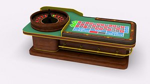 Roulette Table 3D