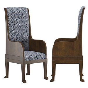 3D model Armchair dining