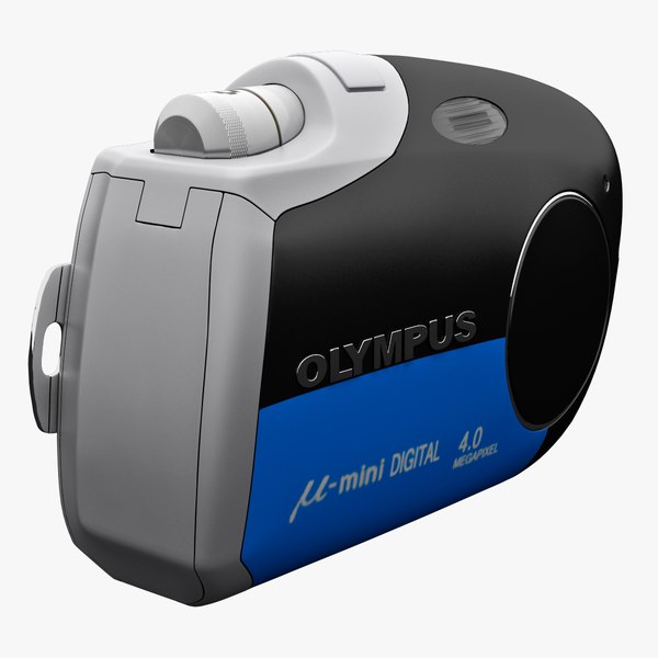 3d olympus m mini blue model