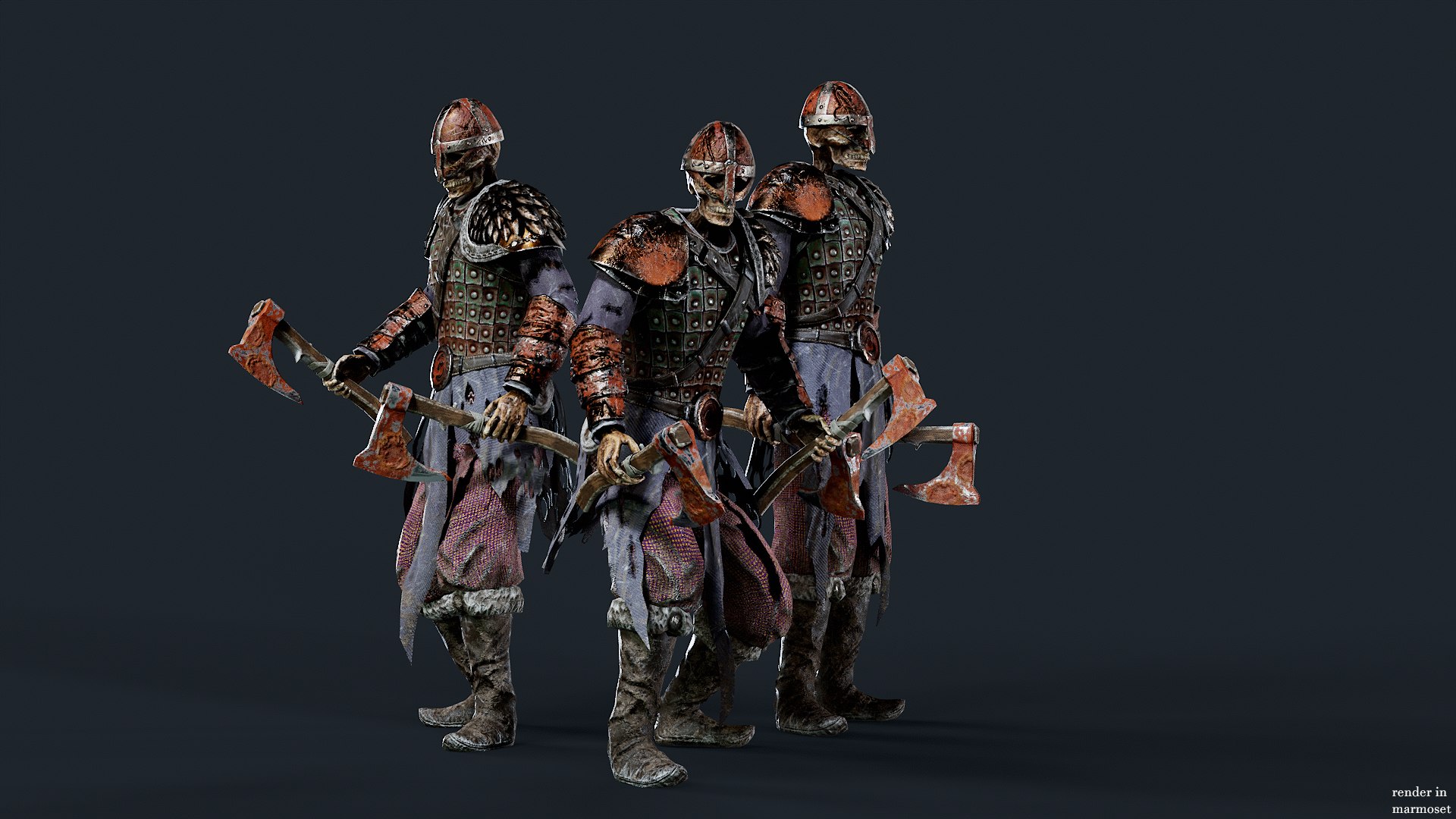 VIKING SKELETON PACK 3D model https://p.turbosquid.com/ts-thumb/qH/UtdvhI/PQ/ass10/jpg/1746807671/1920x1080/fit_q87/7e1d149e8d0a55f03bfada28d455eaead20deb02/ass10.jpg