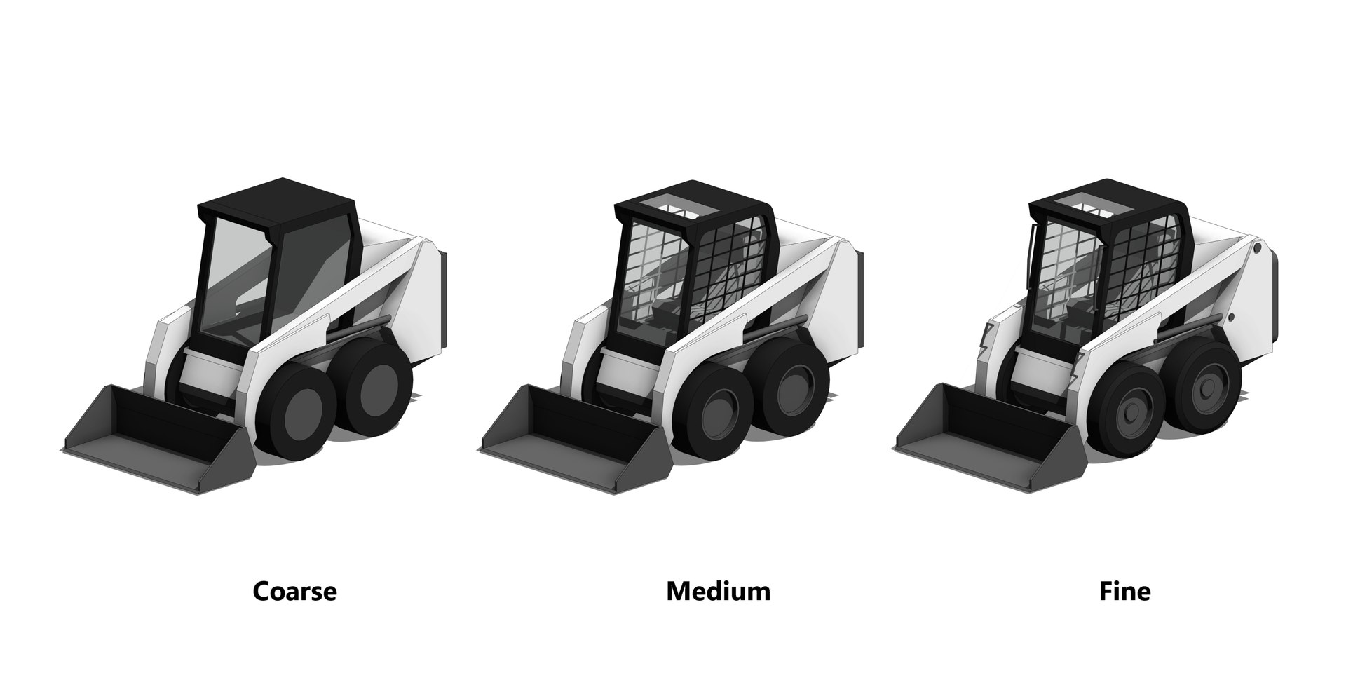 Skid-Steer-Loader - Revit Family Model - TurboSquid 2260603