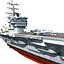 CVN76 Aircraft Carrier Cutaway