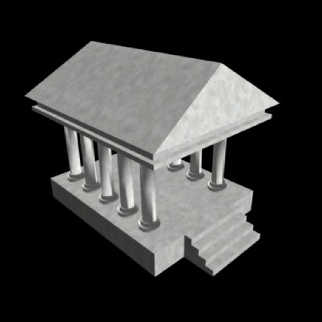 3ds Mode Roman Building