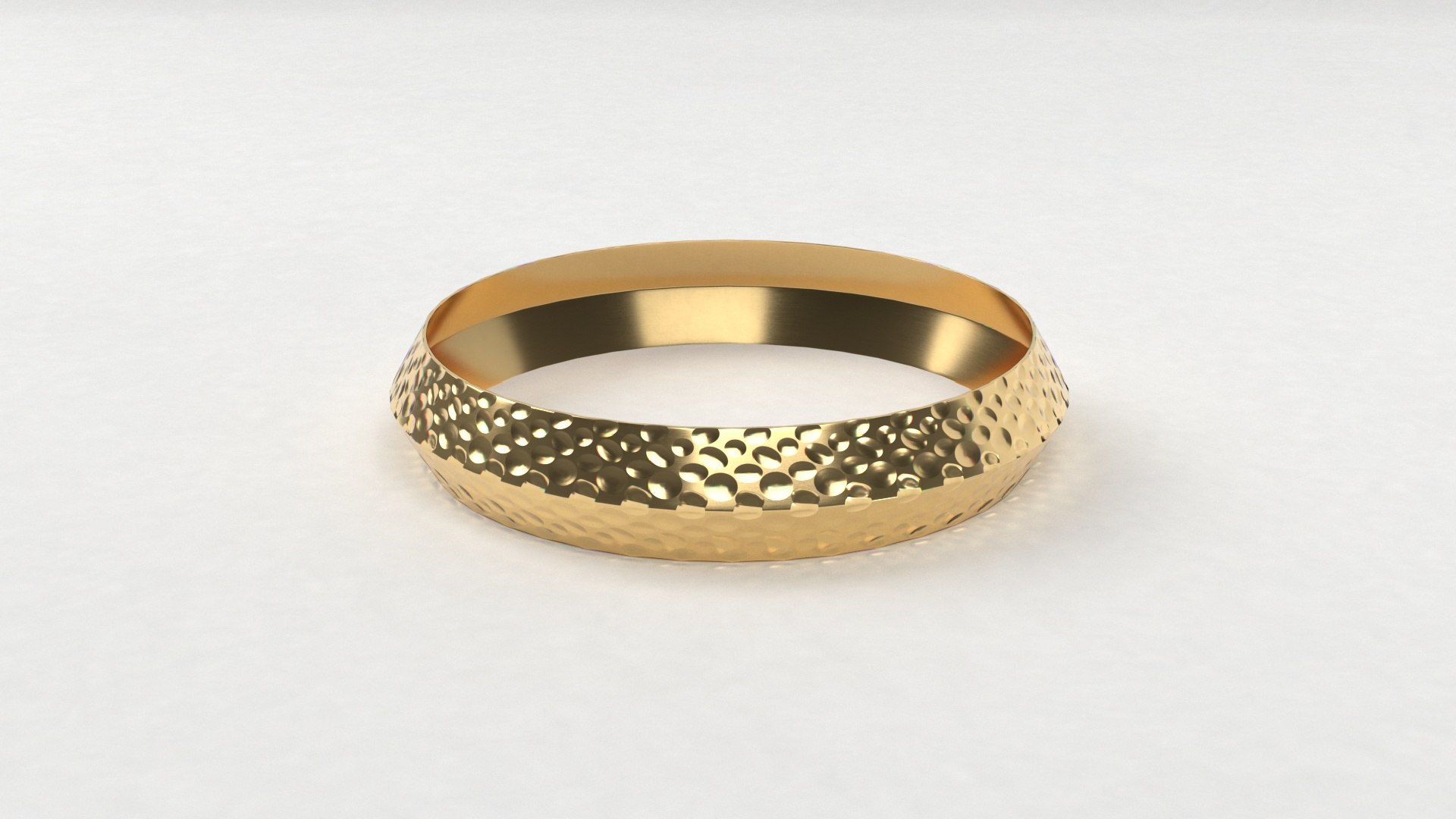 3D Golden Bangles Model - TurboSquid 2112570