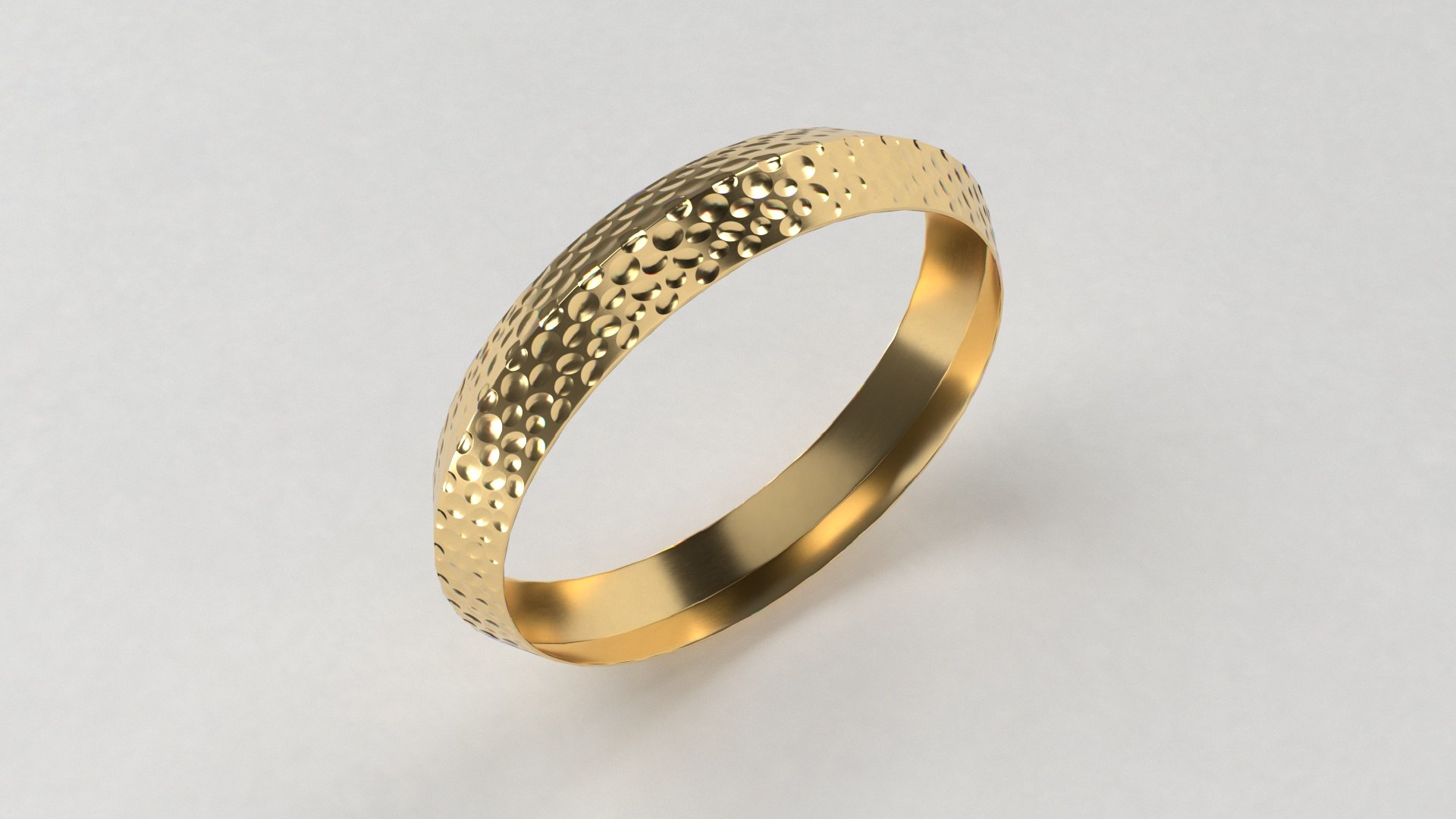 3D Golden Bangles Model - TurboSquid 2112570