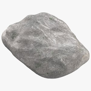 3D boulder pbr games model