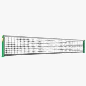 3D racket tennis net