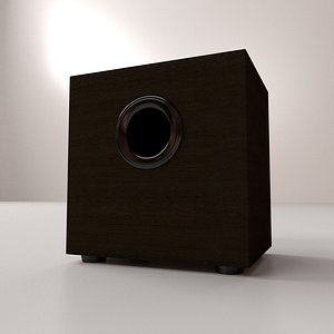 subwoofer woofer sub 3d 3ds