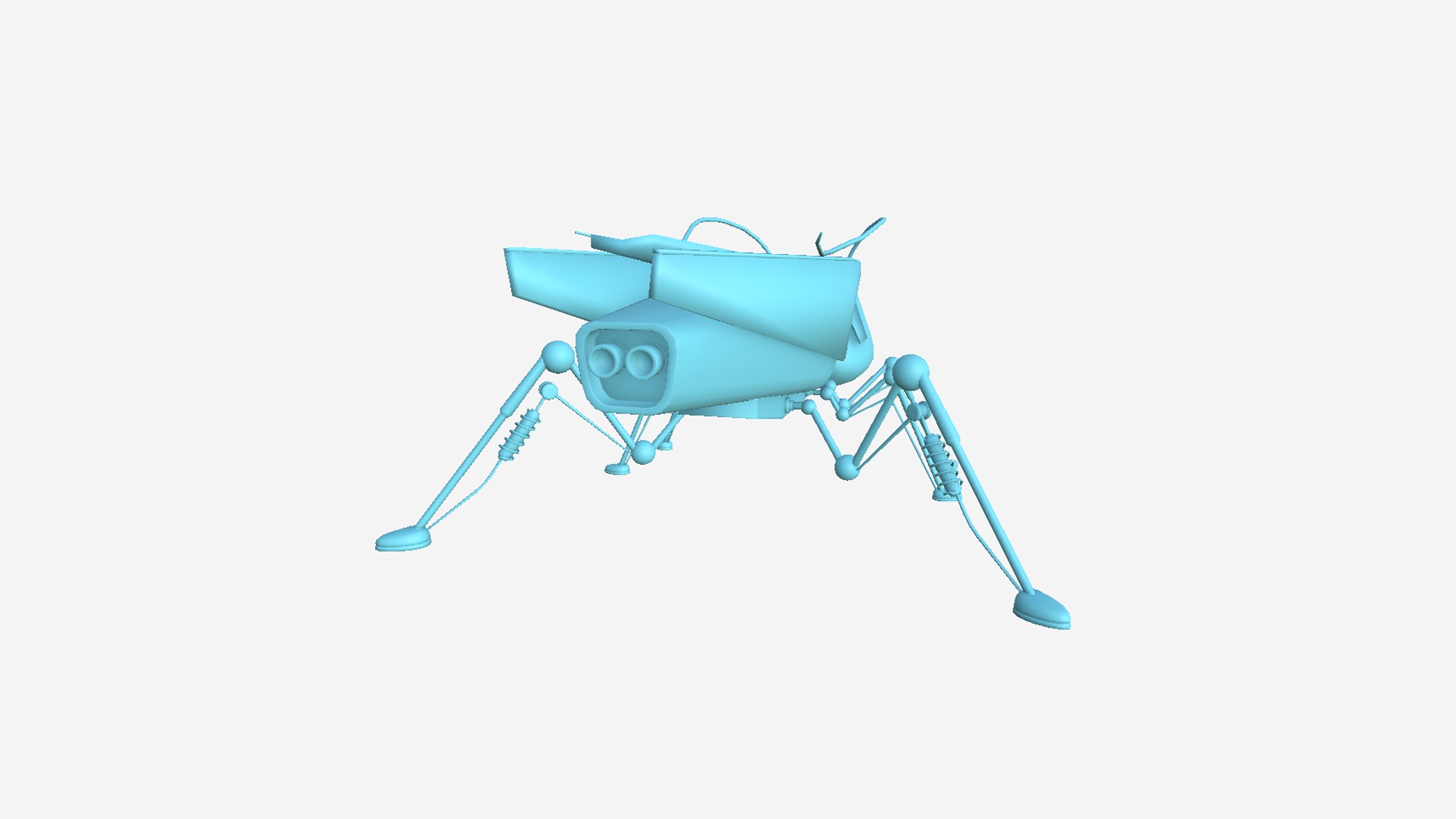 Insect Robot F07 White Black - SciFi Character Design 3D model https://p.turbosquid.com/ts-thumb/qH/t2XSP7/h2/zr4/png/1649193240/1920x1080/fit_q87/2dbb7f0d6d2bc1a2d77009a6f6e9bbf47527efdc/zr4.jpg
