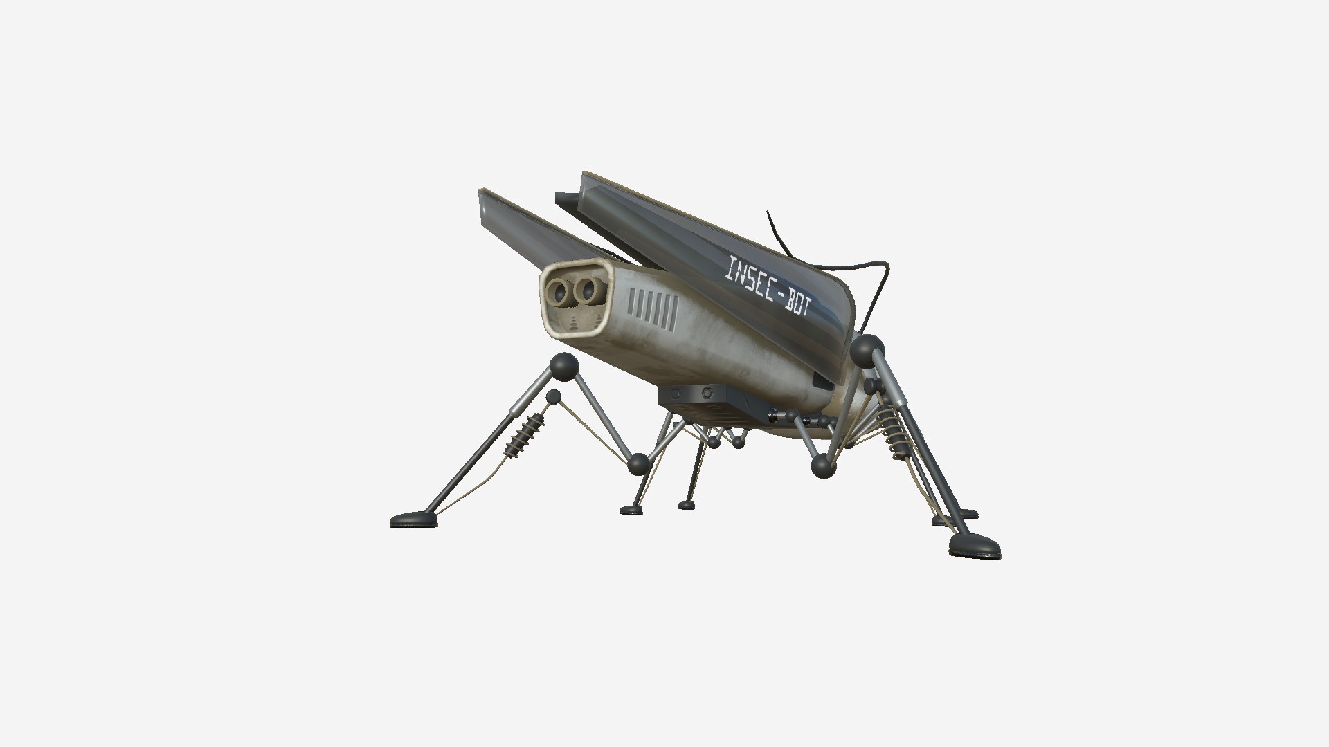 Insect Robot F07 White Black - SciFi Character Design 3D model https://p.turbosquid.com/ts-thumb/qH/t2XSP7/tB/r73/png/1649193237/1920x1080/fit_q87/8070ce00e3471ca56bc8394b866b3bc482215108/r73.jpg