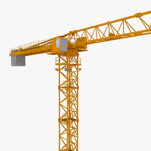 Tower Crane 3D model
