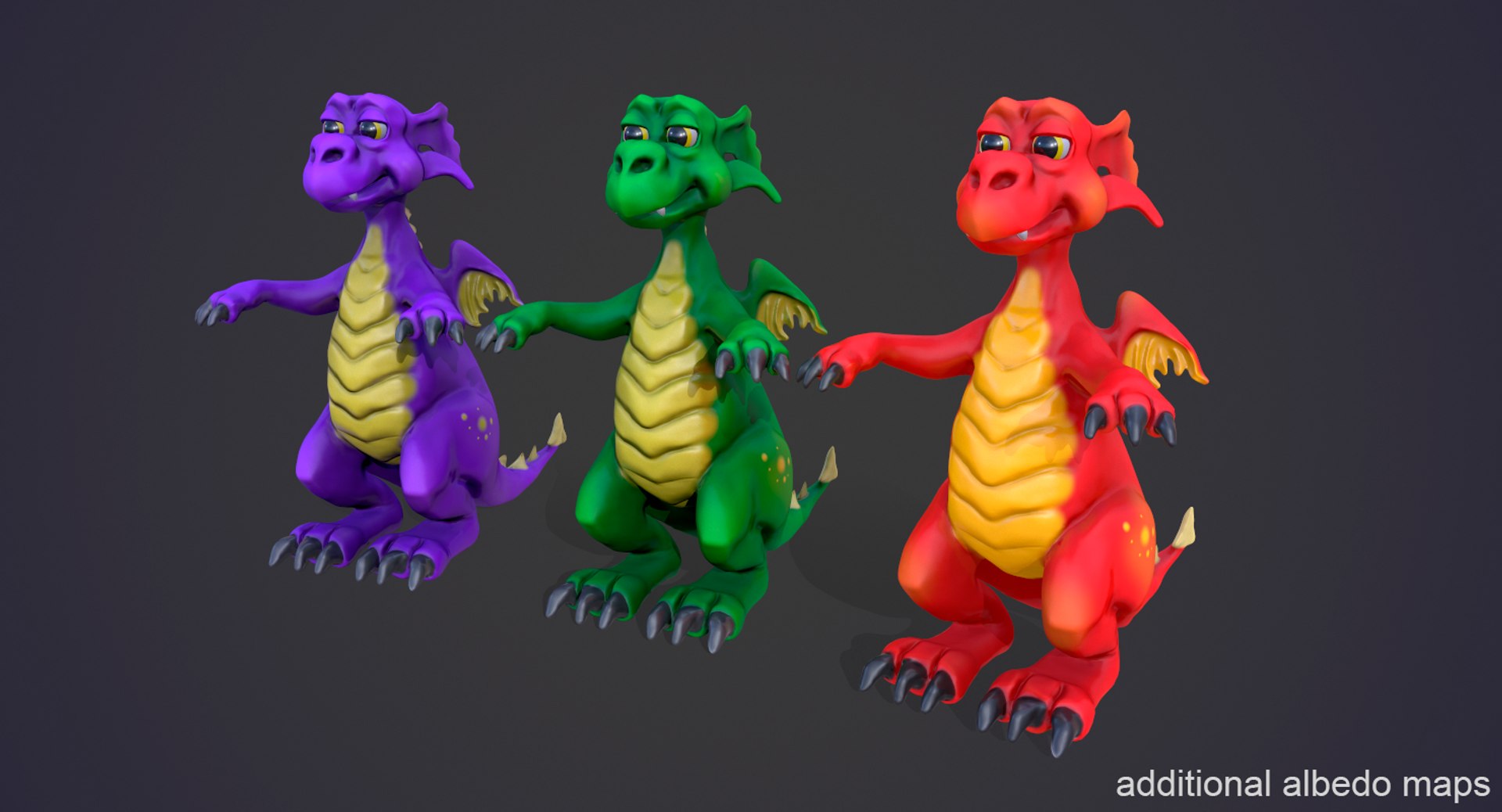 dragon cartoon 3D model https://p.turbosquid.com/ts-thumb/qH/zOPomT/uWYGBgH7/screenshot001/png/1545937296/1920x1080/fit_q87/87fb7084696ad8fa24dc179434d5865a3be5d306/screenshot001.jpg