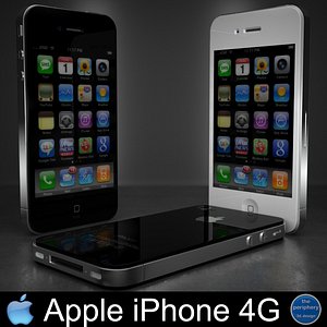 3d apple iphone 4g