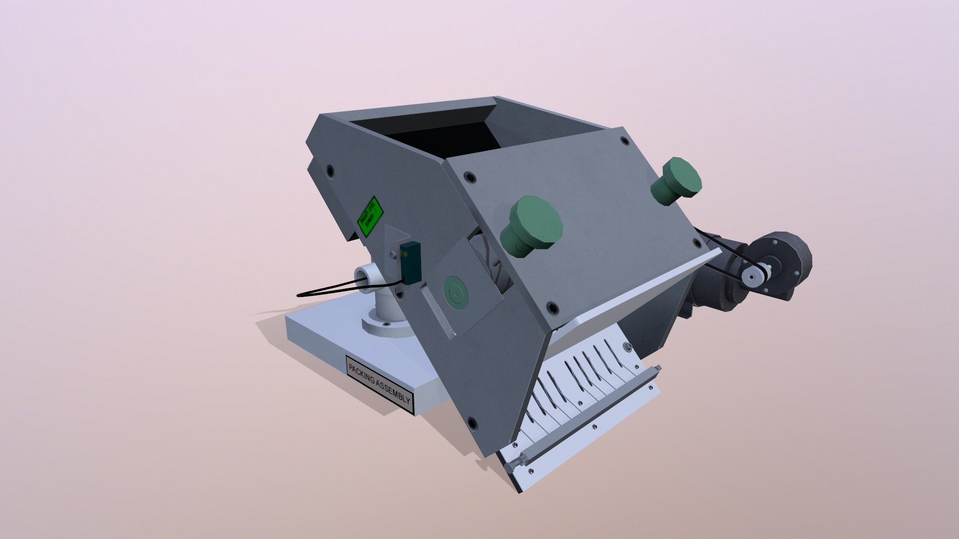 Level Testing Machine Model - TurboSquid 2287329
