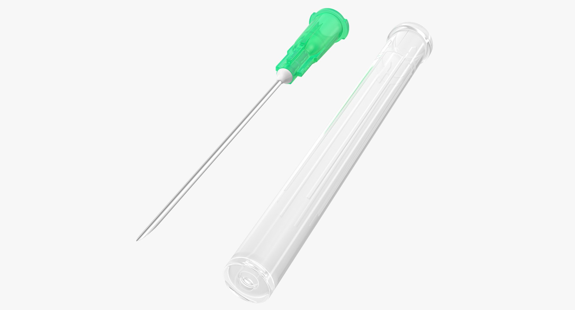 Medical Syringe Needle 3D model preview