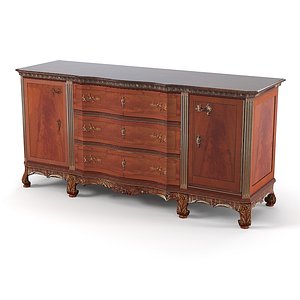 jumbo classic baroque 3d model