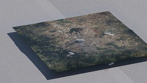Mexico City Mexico City Landscape 3D Model