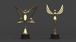 3D Trophy Cup