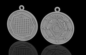 pendant pentacle solomon model