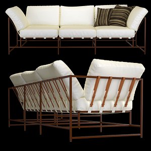 canvas copper sofa max