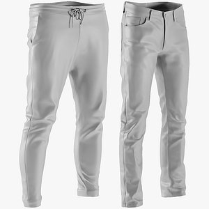 3D mesh men s jeans