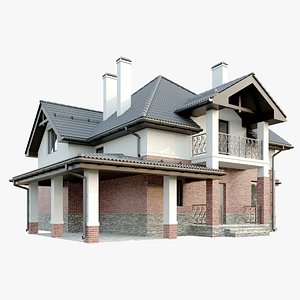 3D model Classic Cottage House