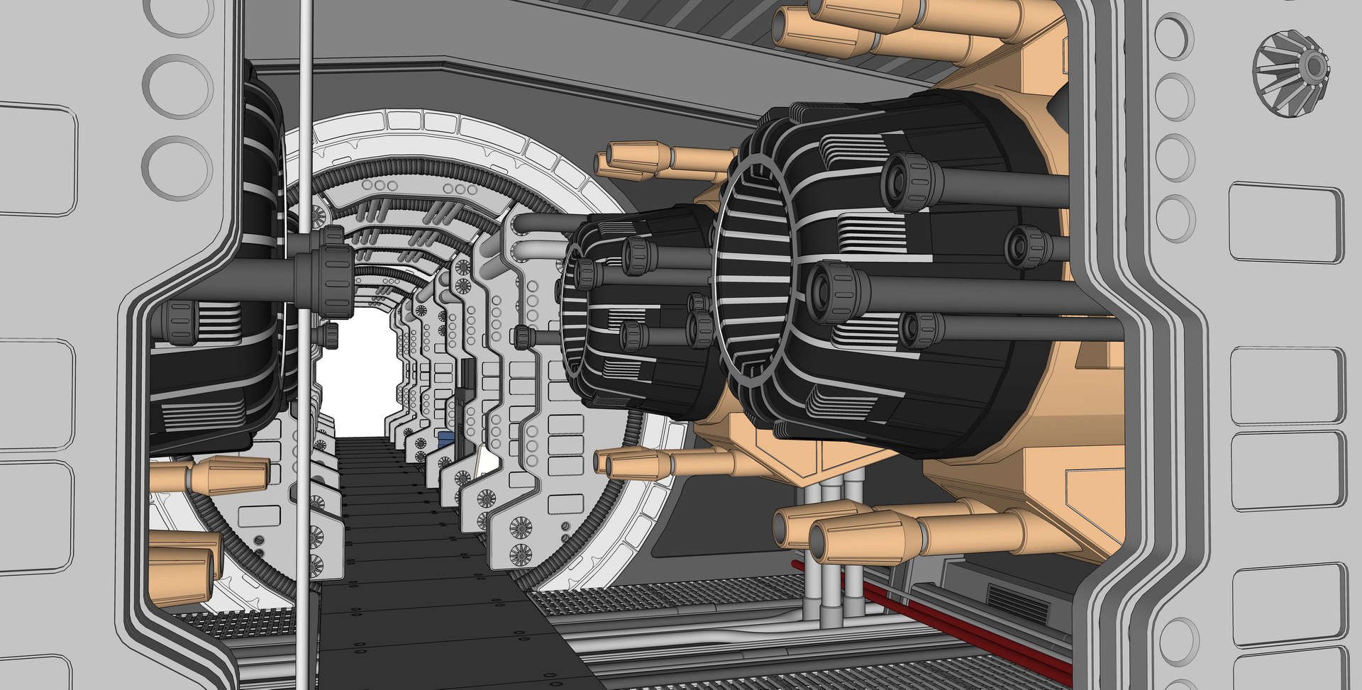 3D model v https://p.turbosquid.com/ts-thumb/qI/ch1T7a/2evxtXTe/servicecorridor9/jpg/1556969801/1920x1080/fit_q87/51b772afcaa790677e0242902fa63d8b293634ea/servicecorridor9.jpg