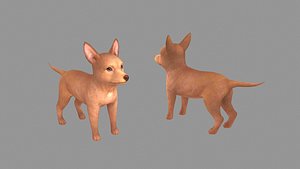 Cartoon pet puppy - PharaohHound - baby dog