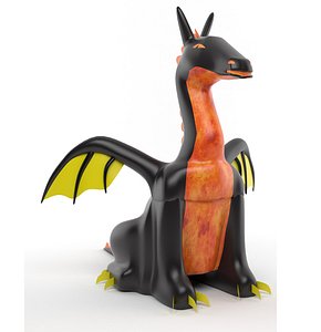 inflatable dragon 3d max