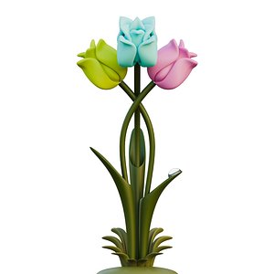 3D Tulip