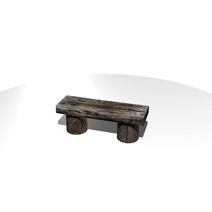 bench 3D model