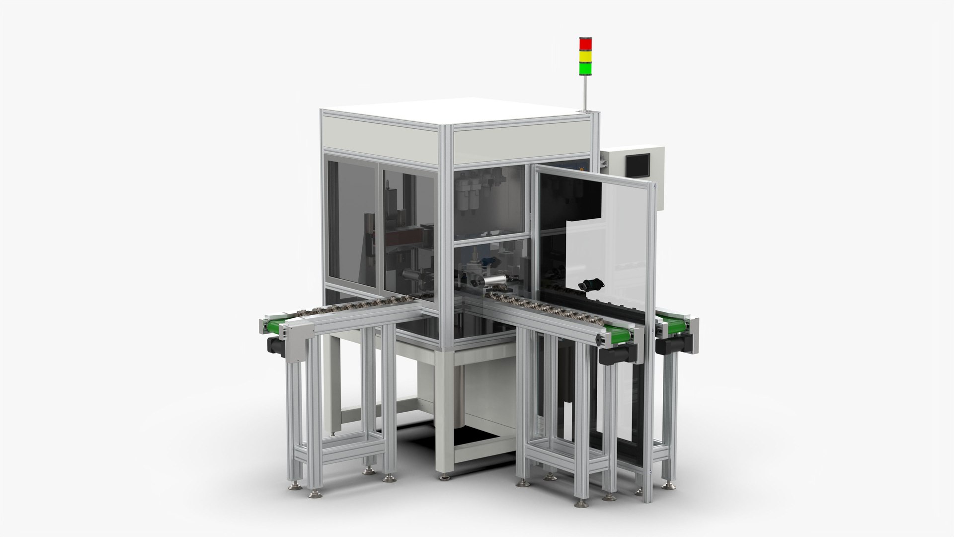 3D Automatic Marking Detection Machine Model - TurboSquid 2009425