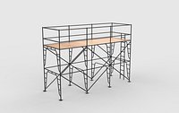 modular scaffolding 04 3D model
