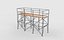 modular scaffolding 04 3D model