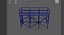 modular scaffolding 04 3D model