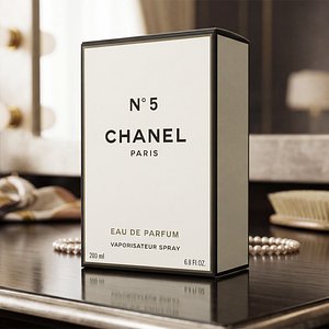 Chanel No5 Eau De Parfum Box 200ml 3D