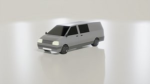 Mercedes-Benz Vito (W638) Passenger Van 1996 3D Model $149 - .3ds