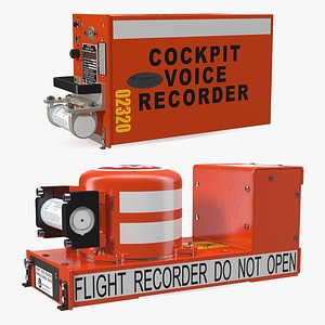 flight recorders 3D model