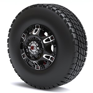 3D model rim car vehicle