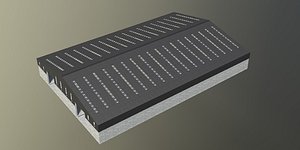 Warehouse with stock and bunker