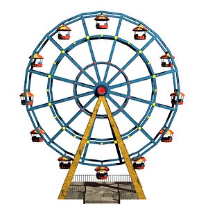 Ferris wheel 3D model