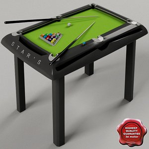 Childrens billiard table